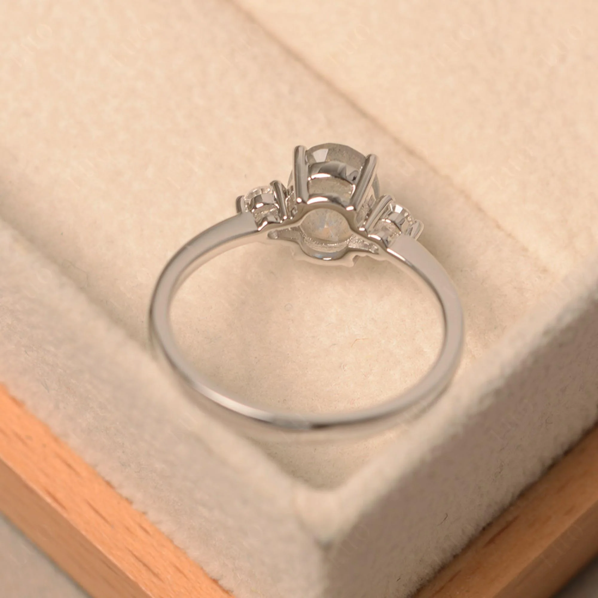 Trilogy Oval Labradorite Ring - Image 31