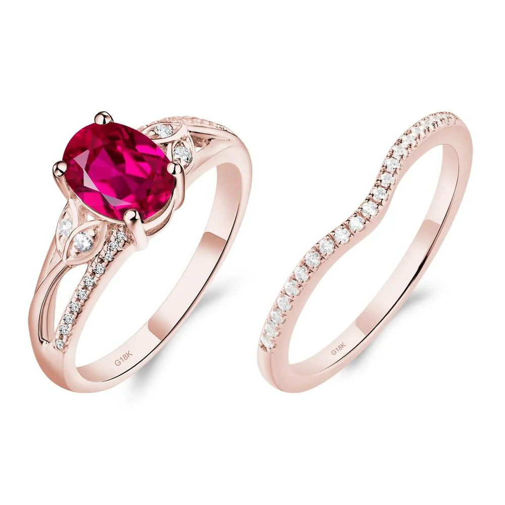 Oval Cut Ruby Ring - Image 17