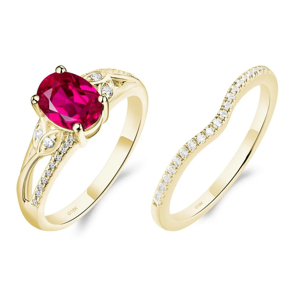 Oval Cut Ruby Ring - Image 21