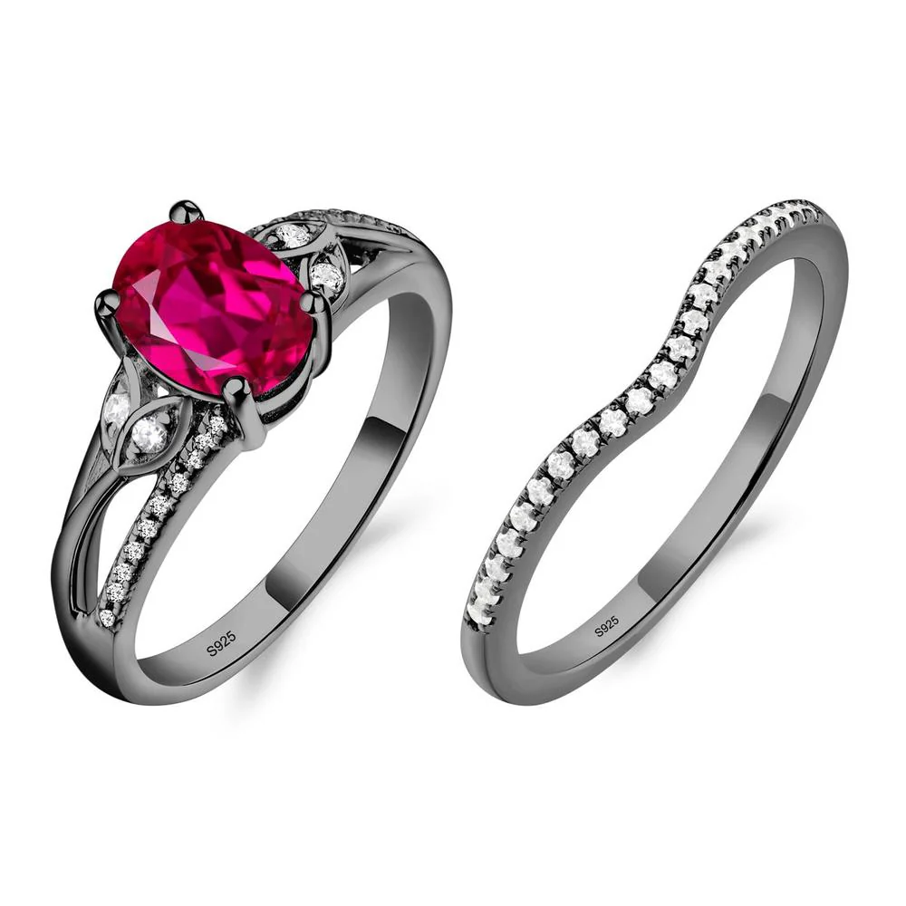 Oval Cut Ruby Ring - Image 23