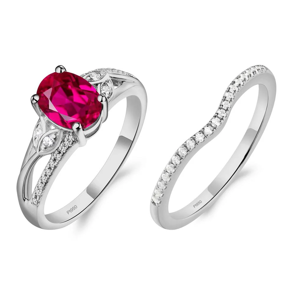 Oval Cut Ruby Ring - Image 25