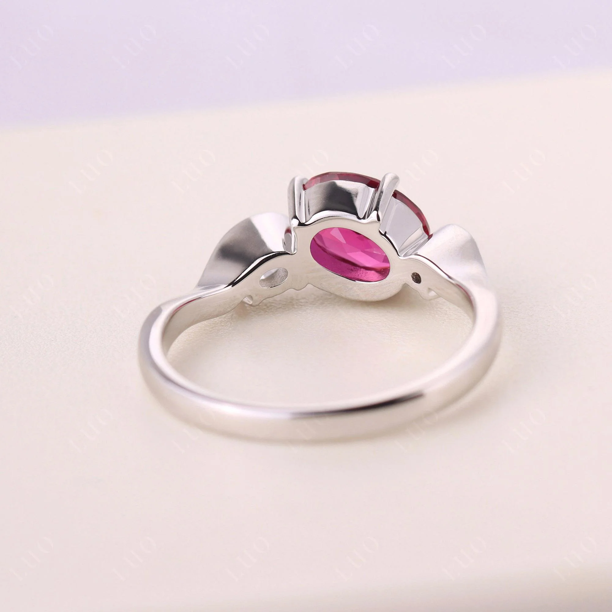Ruby Wave Ring - Image 12