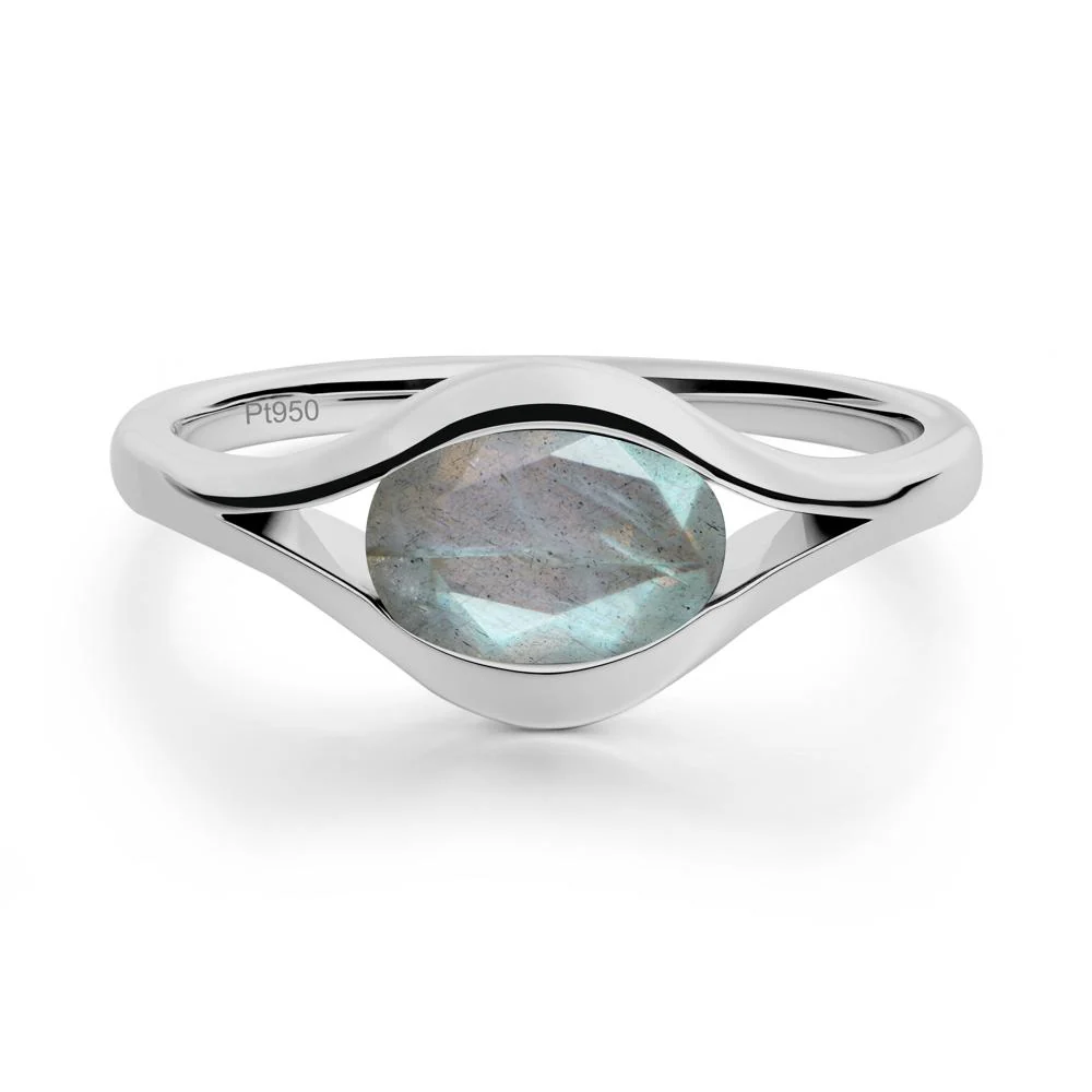 Oval Labradorite Evil Eye Ring - Image 4