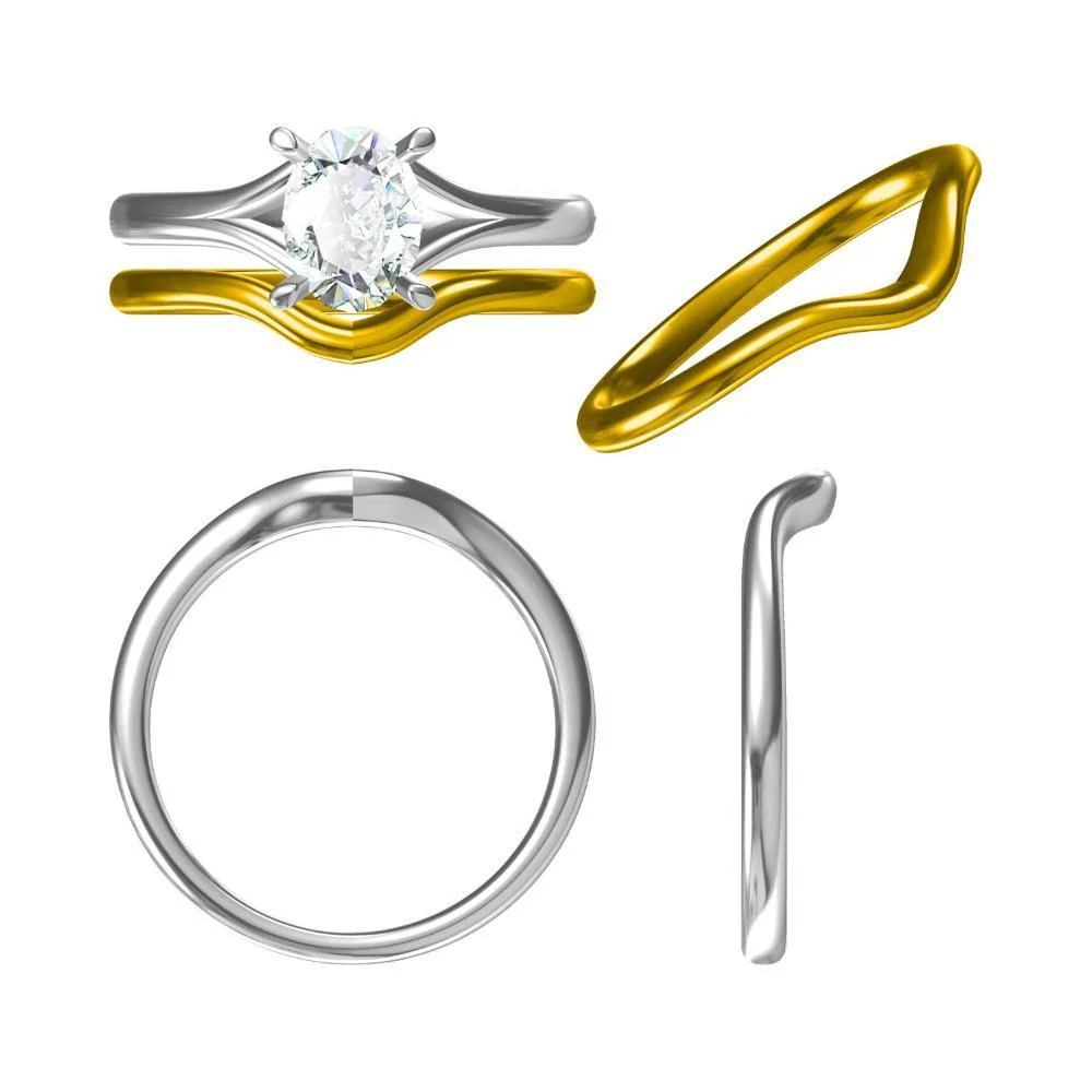 Ruby Split Shank Engagement Ring - Image 10