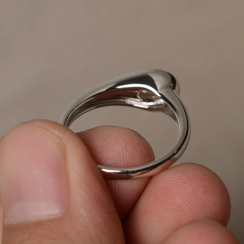 Smoky Quartz Streamline Ring - Image 12