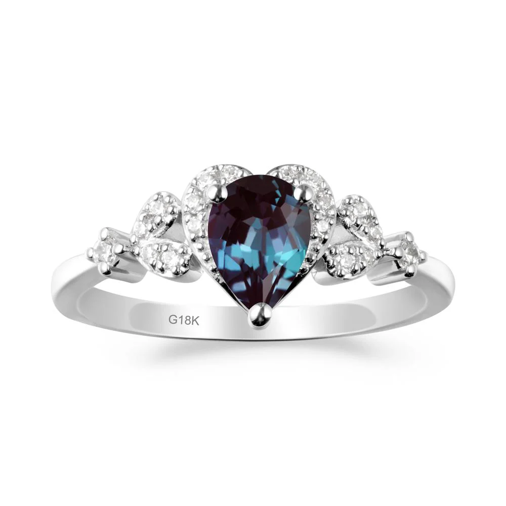 Pear Shaped Alexandrite Statement Ring - Image 7