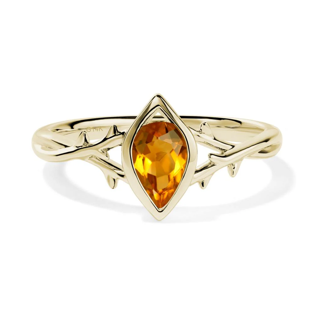 Citrine Twig Ring - Image 3