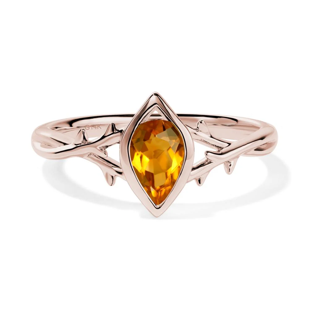 Citrine Twig Ring - Image 4