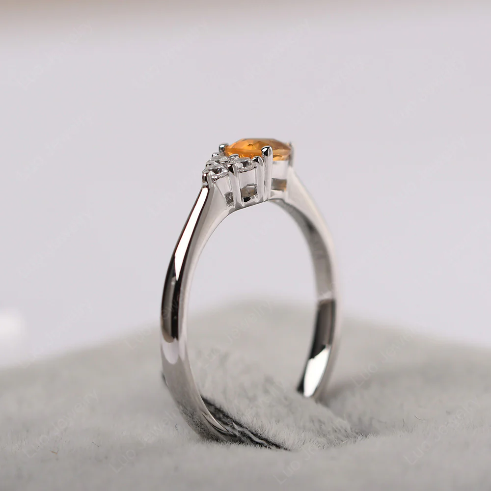 Petite Citrine Ring - Image 4