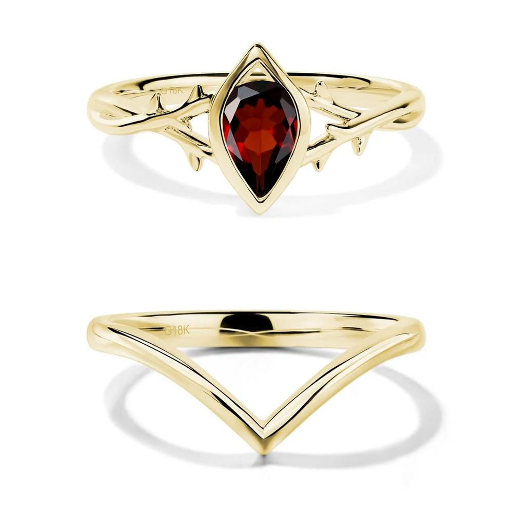 Garnet Twig Ring - Image 21