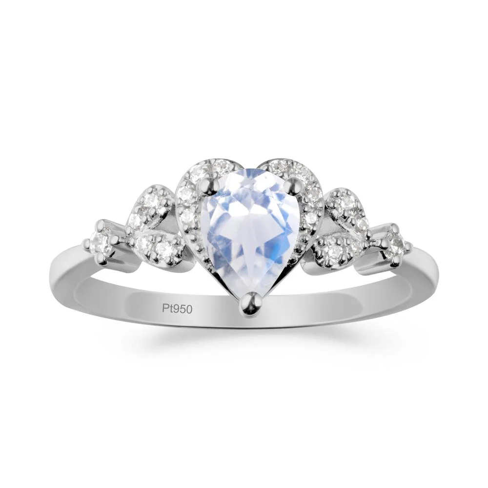 Pear Shaped Moonstone Statement Ring - Image 2