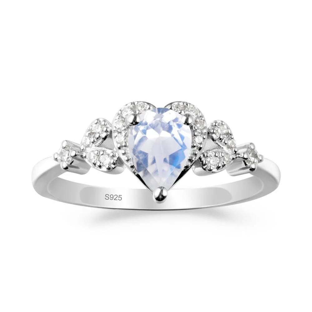 Pear Shaped Moonstone Statement Ring - Image 3