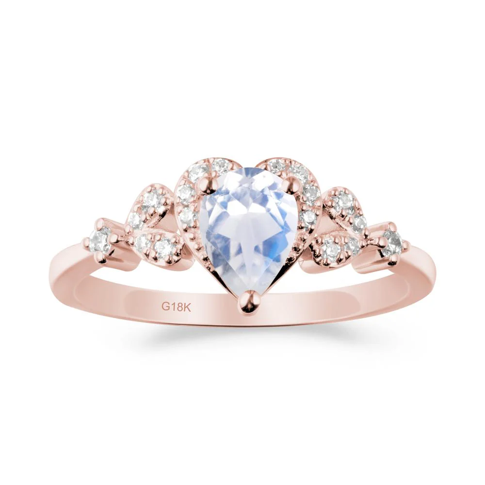 Pear Shaped Moonstone Statement Ring - Image 4