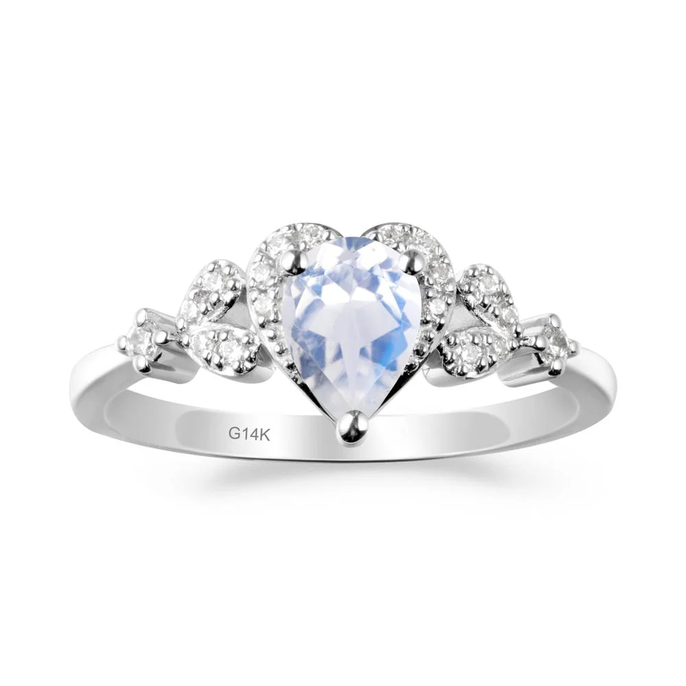 Pear Shaped Moonstone Statement Ring - Image 6