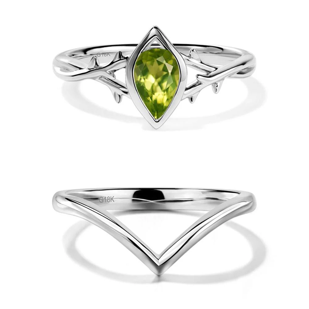 Peridot Twig Ring - Image 19