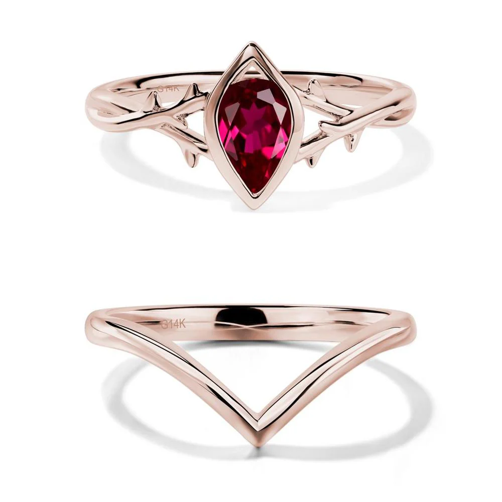 Ruby Twig Ring - Image 11