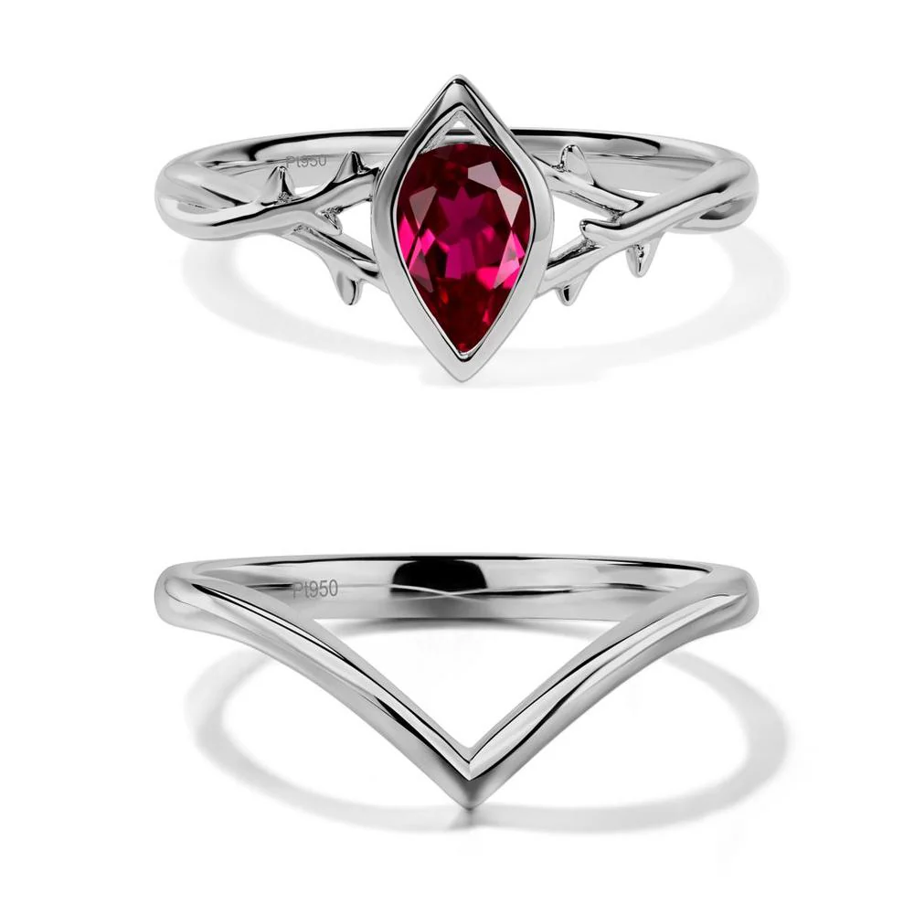 Ruby Twig Ring - Image 25