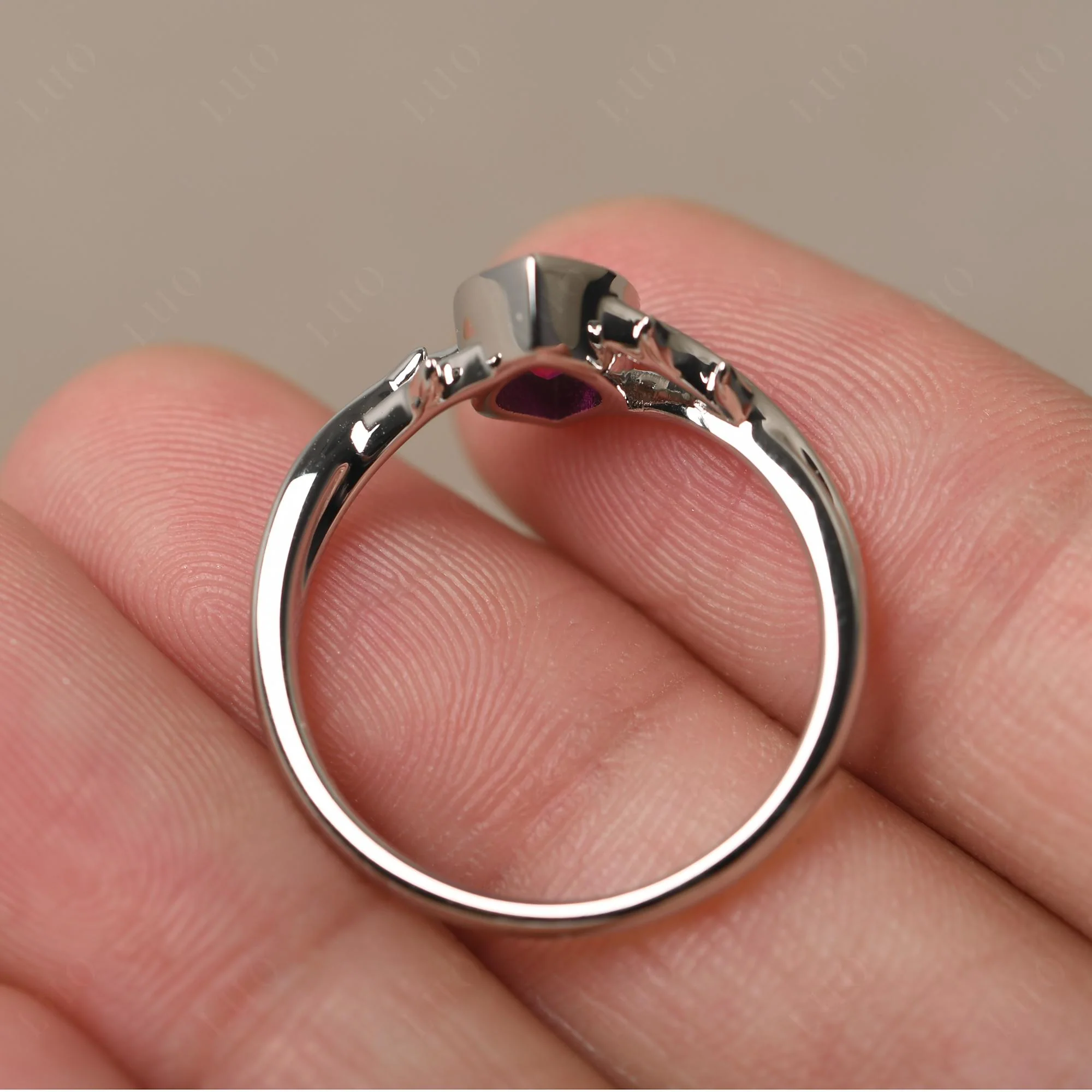 Ruby Twig Ring - Image 31