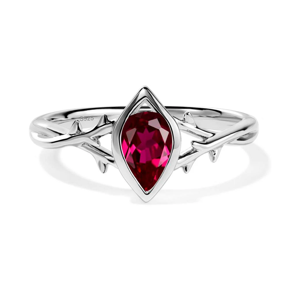 Ruby Twig Ring - Image 6