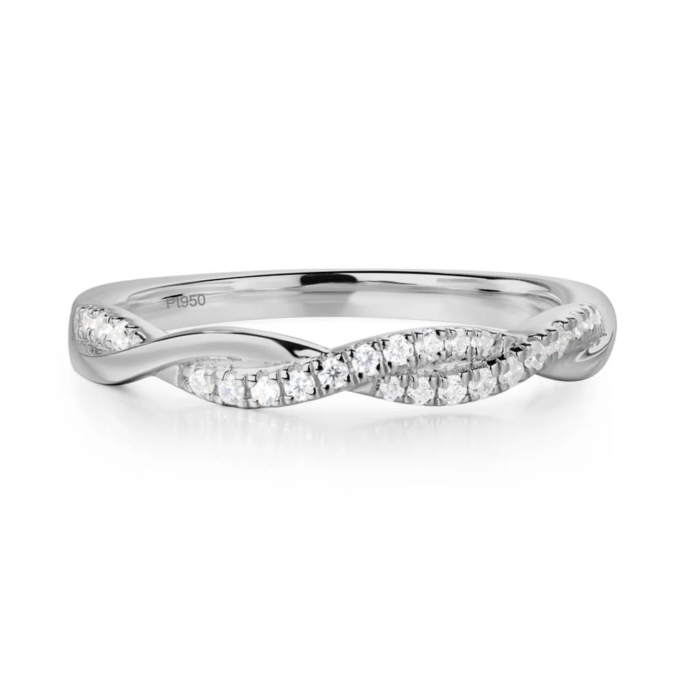 Pear Shaped Sapphire Twisted Halo Ring - Image 26