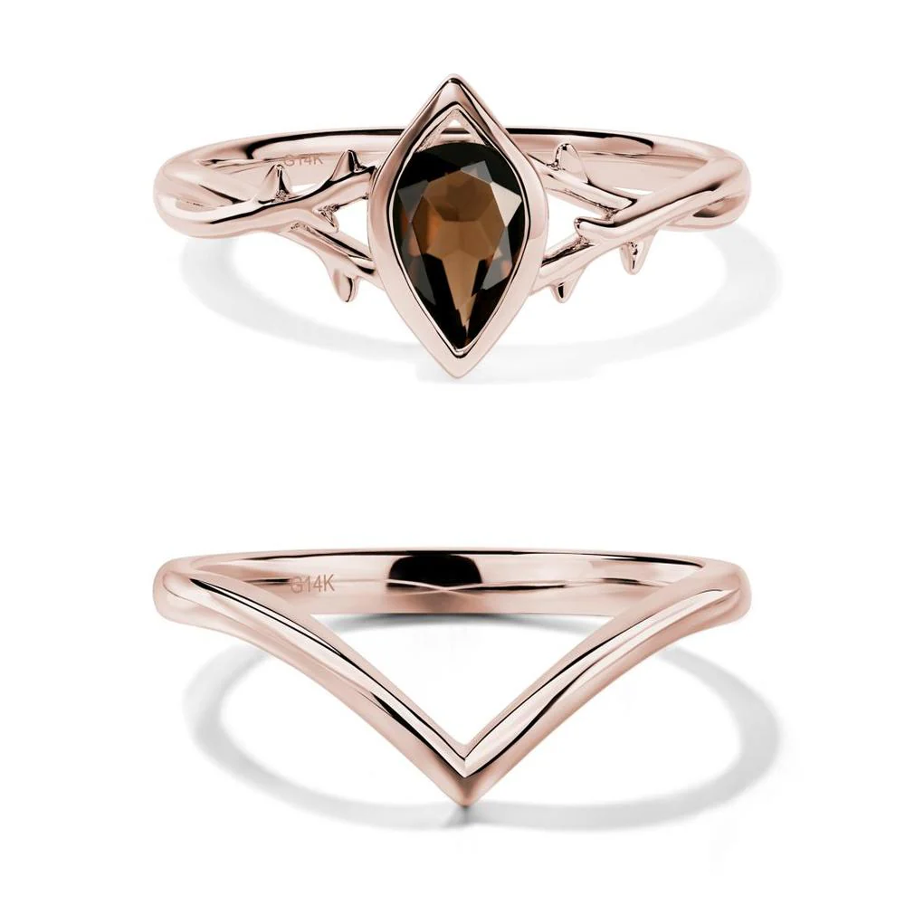 Smoky Quartz Twig Ring - Image 11