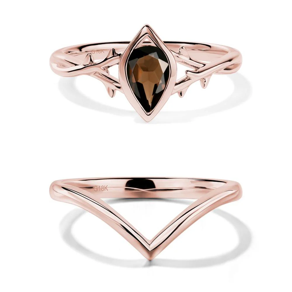 Smoky Quartz Twig Ring - Image 17