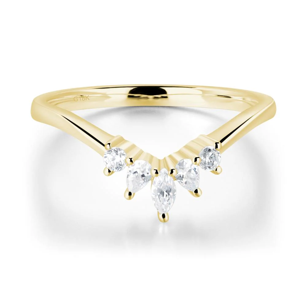 Pear Smoky Quartz Ring with Trillion Side Stone - Image 22