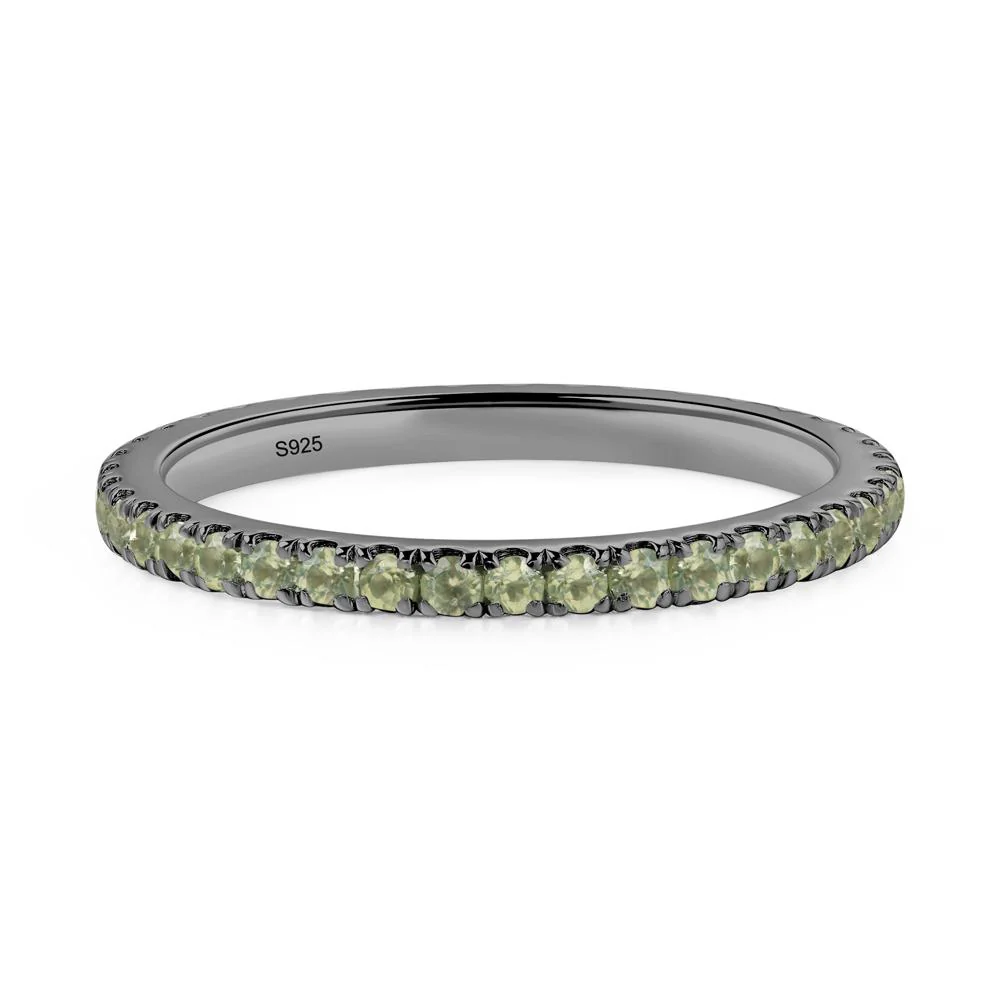 Peridot Eternity Wedding Ring - Image 2