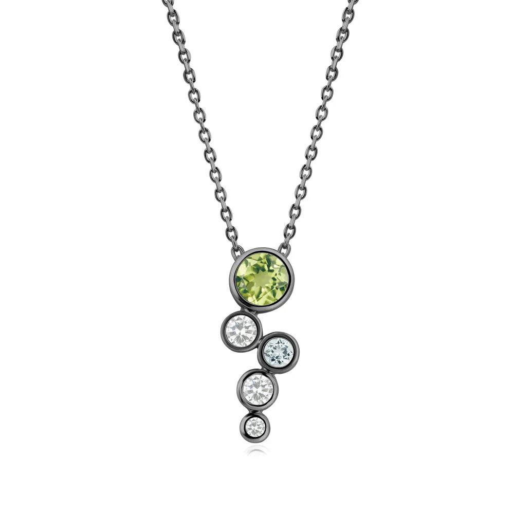 Peridot Graduated Drop Pendant - Image 6