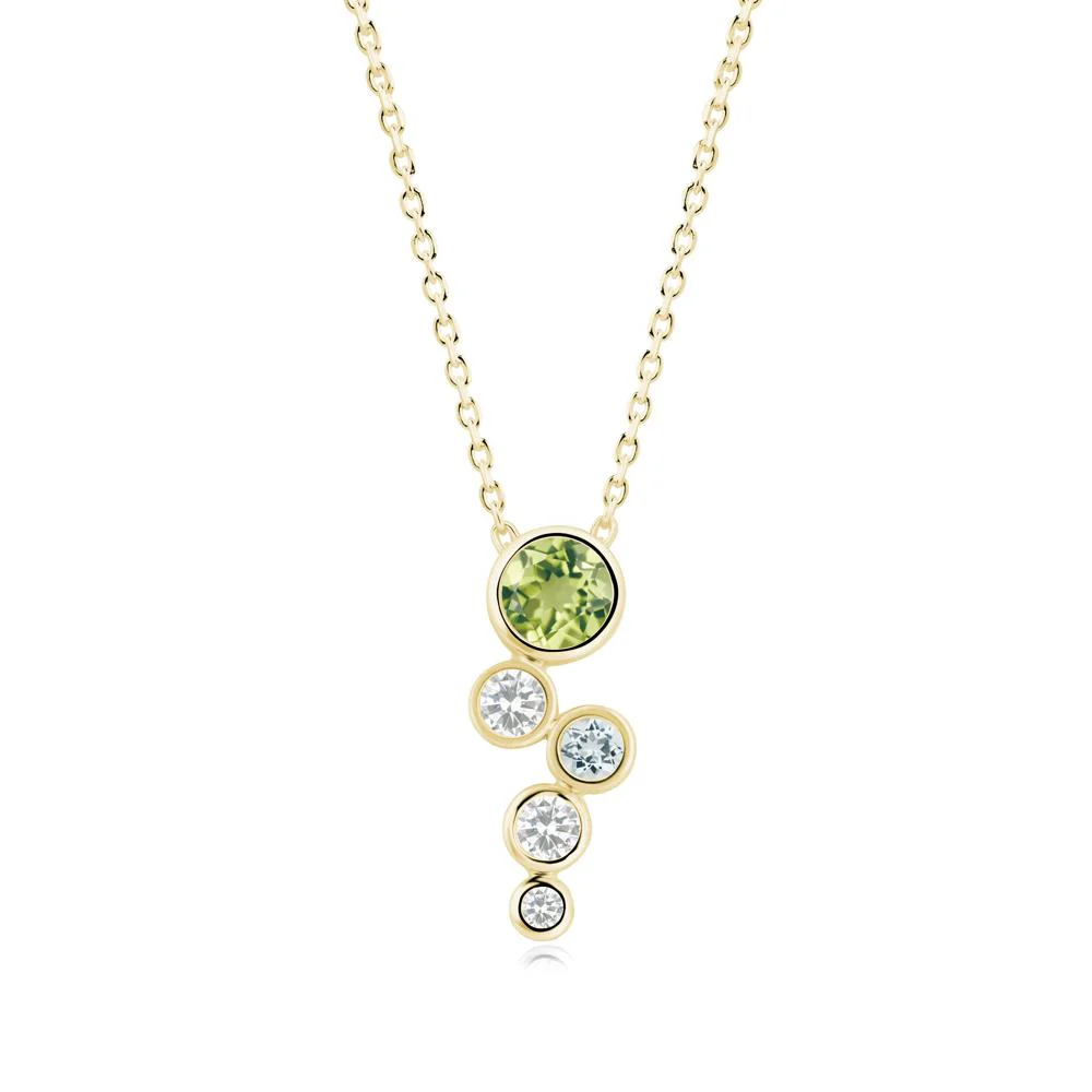 Peridot Graduated Drop Pendant - Image 8