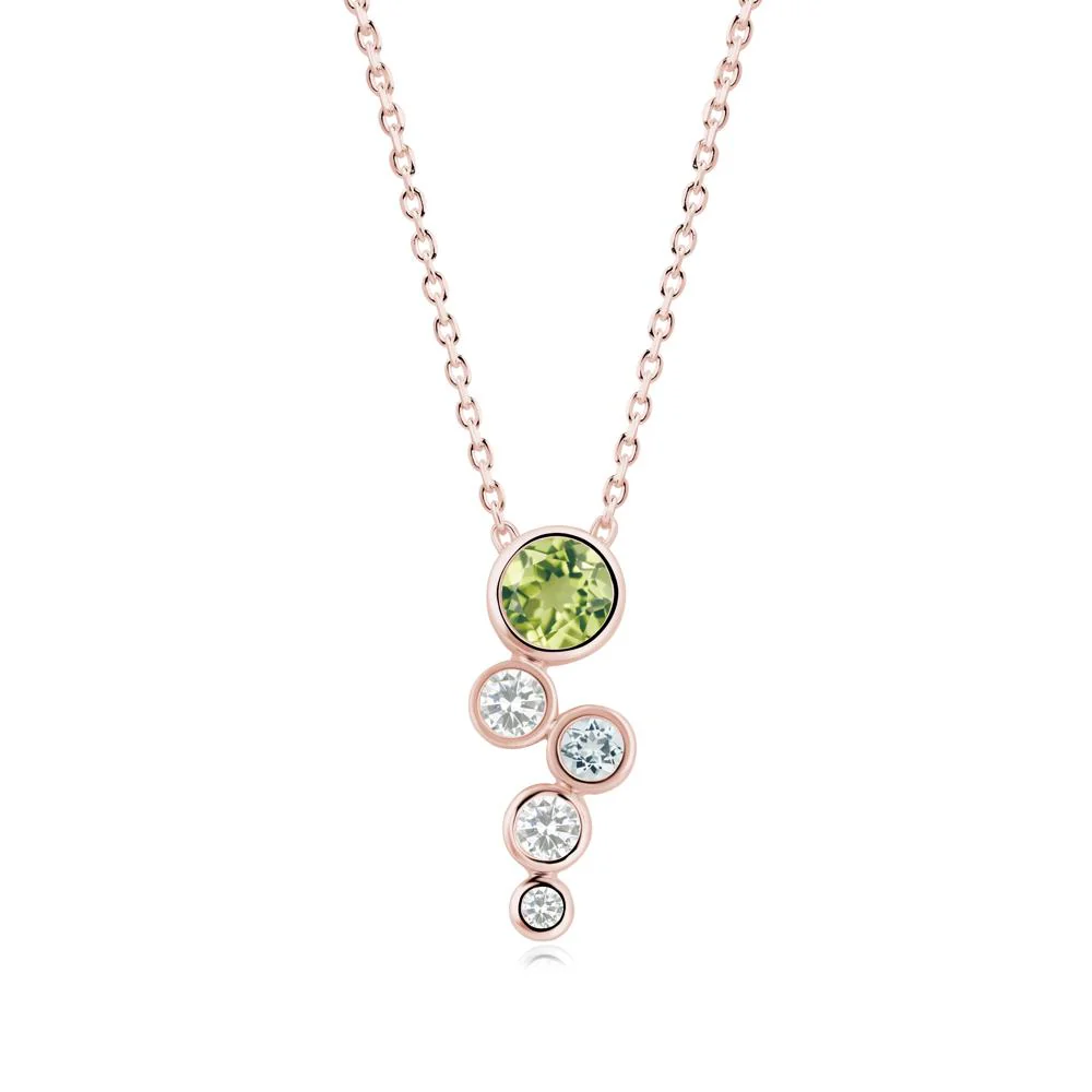 Peridot Graduated Drop Pendant - Image 9