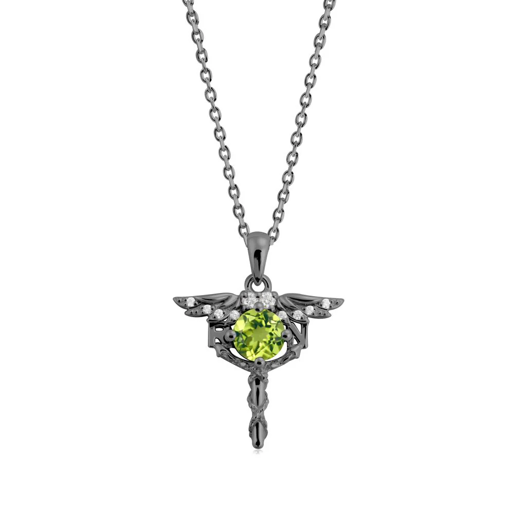 Peridot Registered Nurse Necklace - Image 3