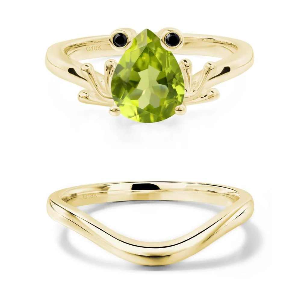 Peridot Frog Promise Ring - Image 21