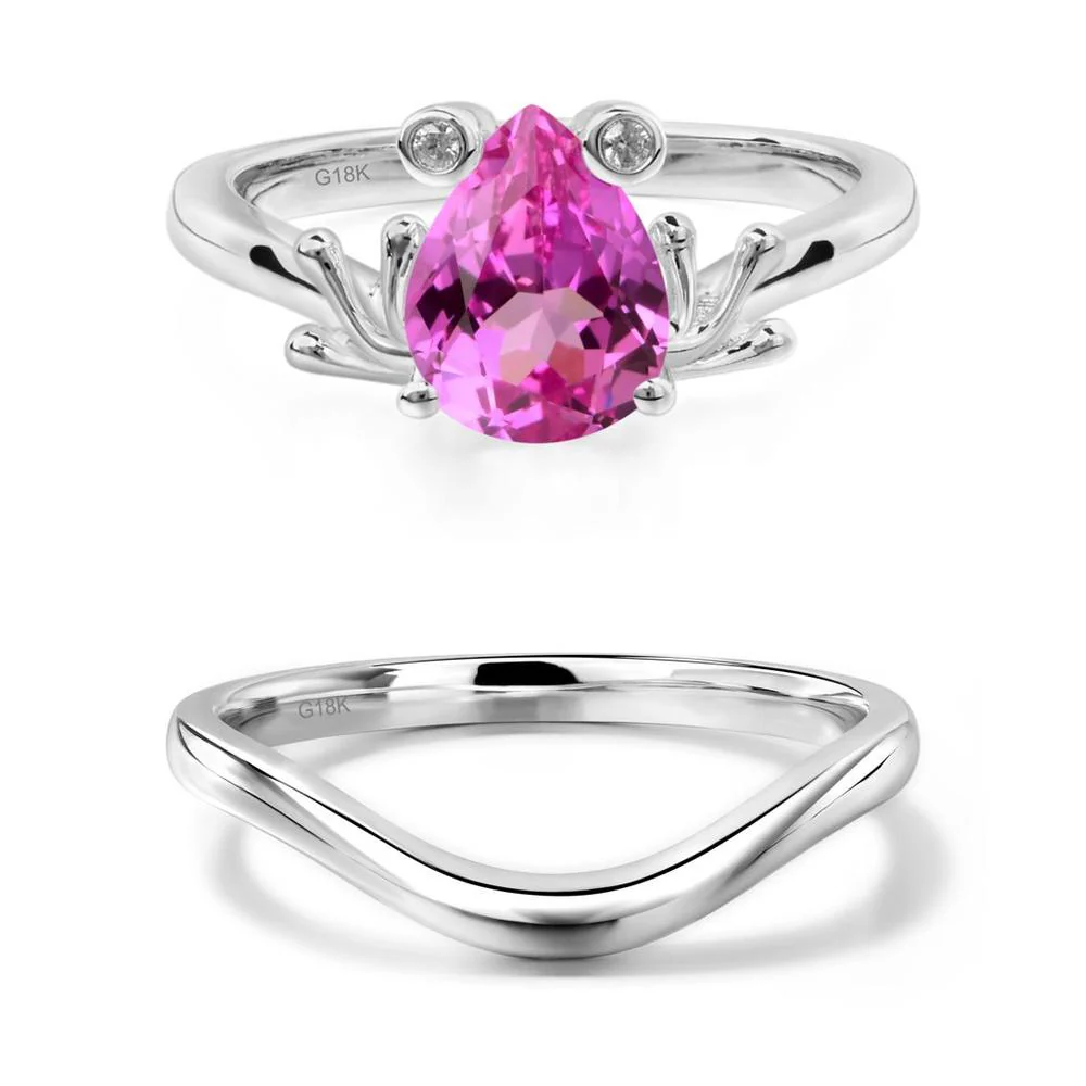 Pink Sapphire Frog Ring - Image 19