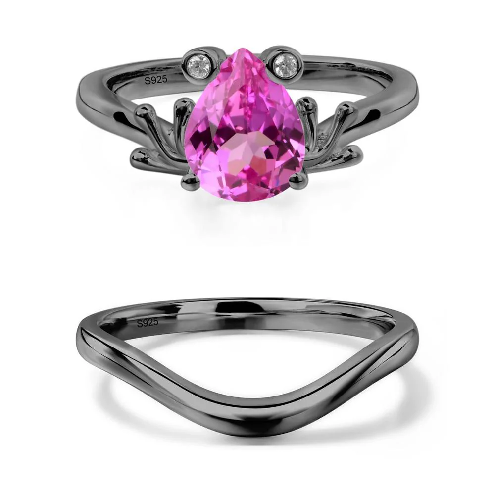 Pink Sapphire Frog Ring - Image 23