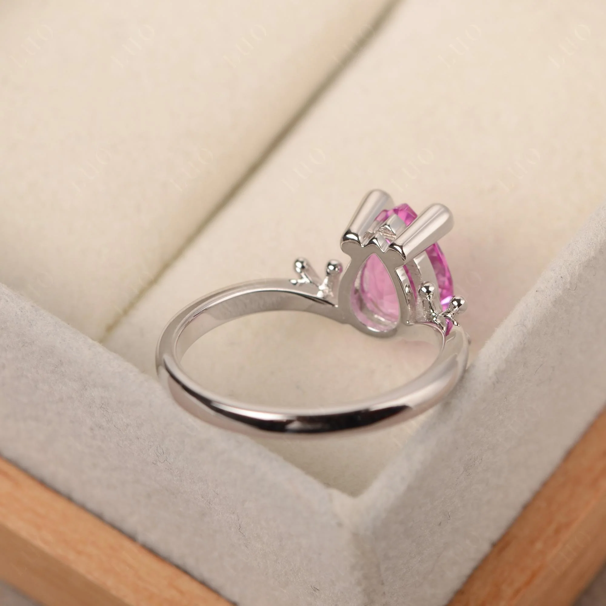 Pink Sapphire Frog Ring - Image 31