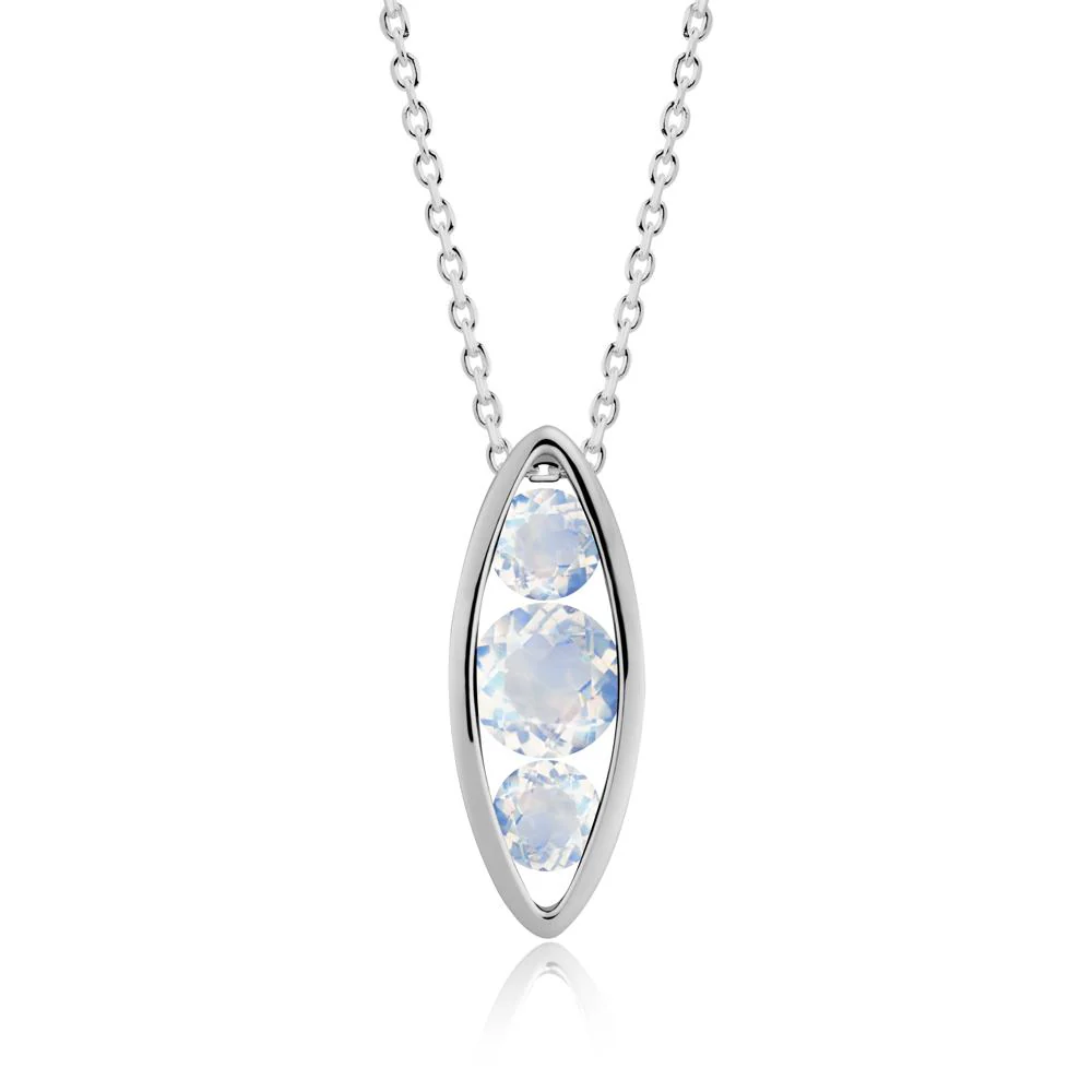 Pod Inpsired Moonstone Necklace - Image 4