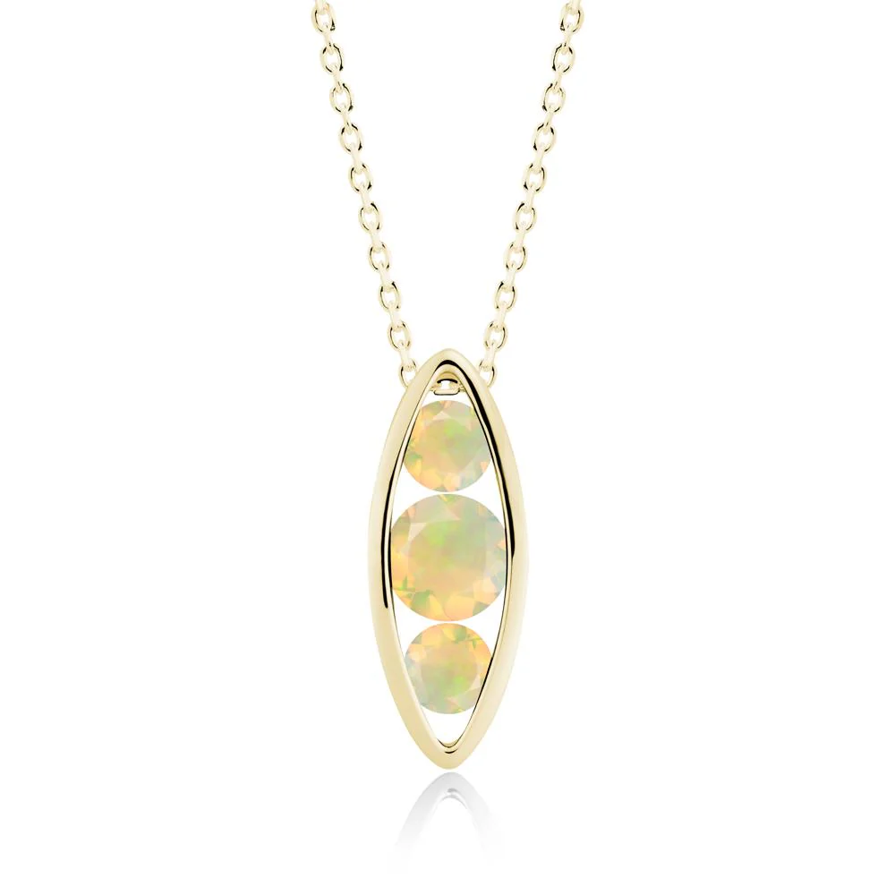 Pod Inpsired Opal Necklace - Image 9
