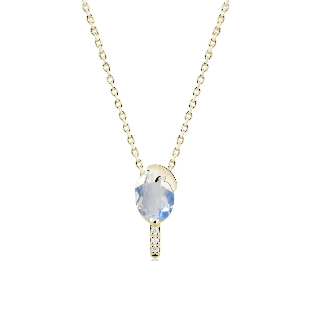 Popsicle Inspired Oval Moonstone Pendant - Image 3