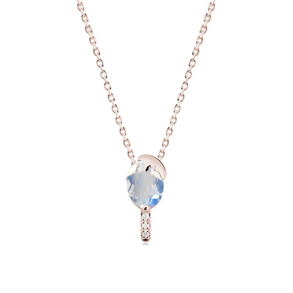 Popsicle Inspired Oval Moonstone Pendant - Image 6