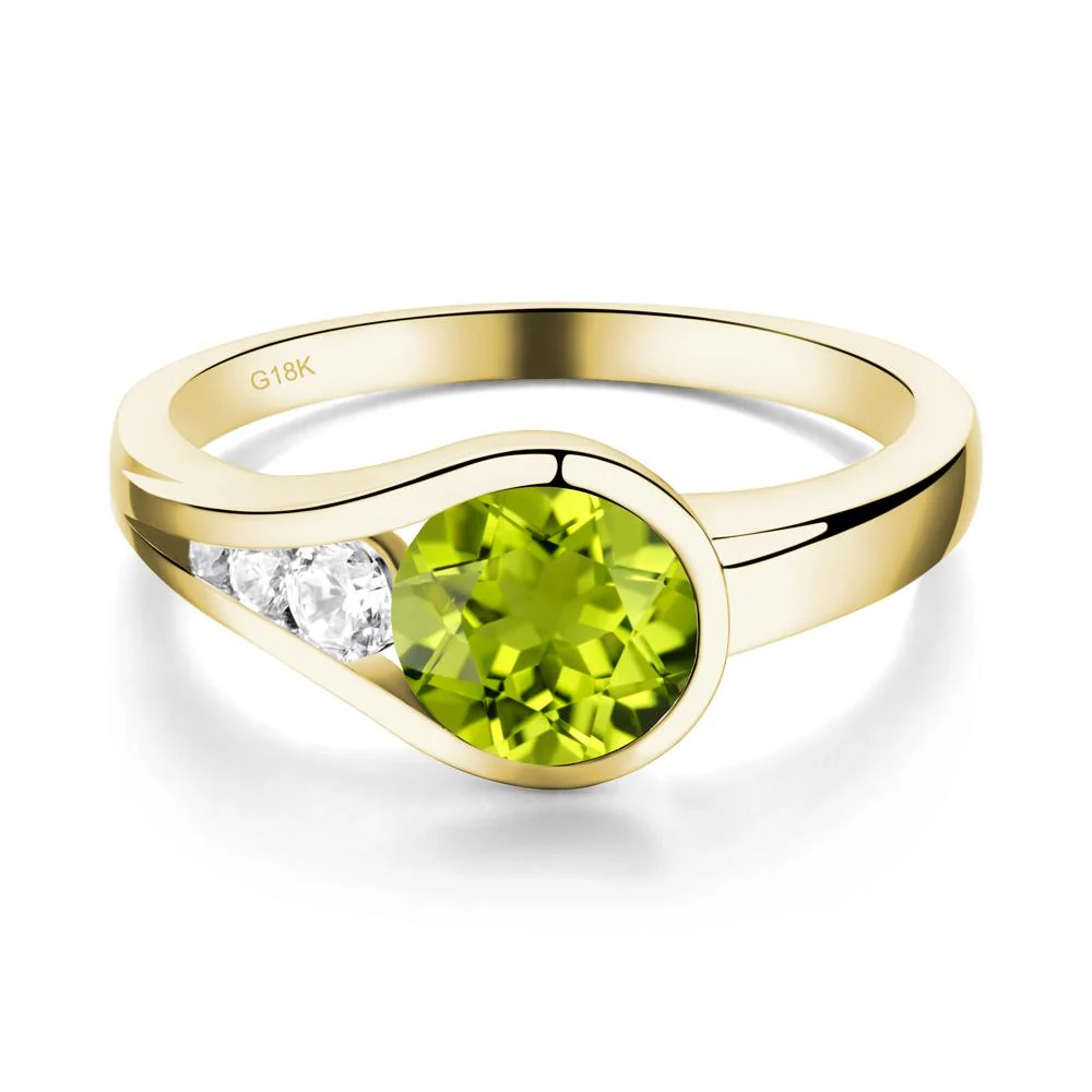 Prince Rupert's Drop Peridot Ring - Image 3