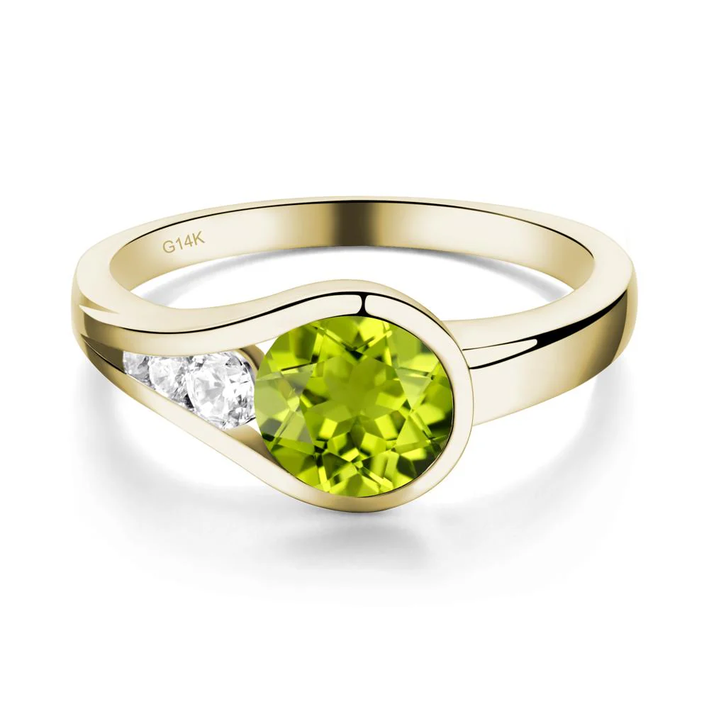 Prince Rupert's Drop Peridot Ring - Image 4