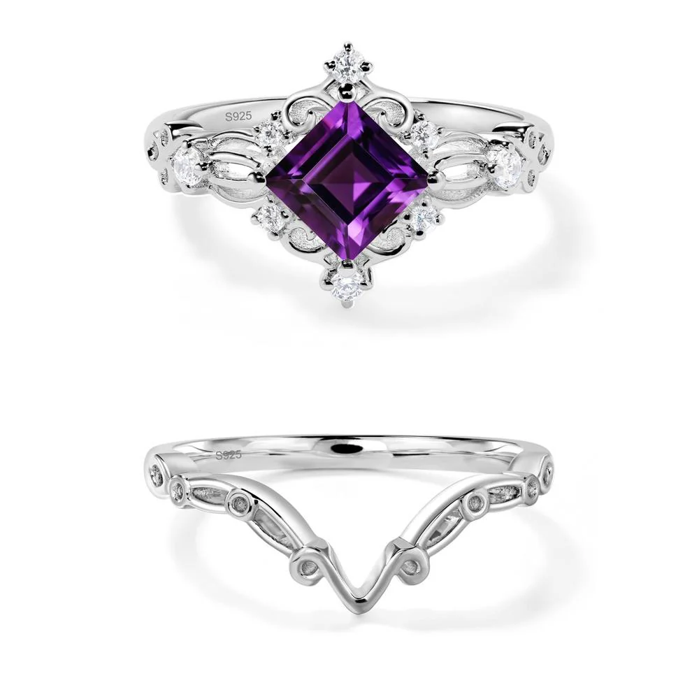 Amethyst Art Deco Ring - Image 25