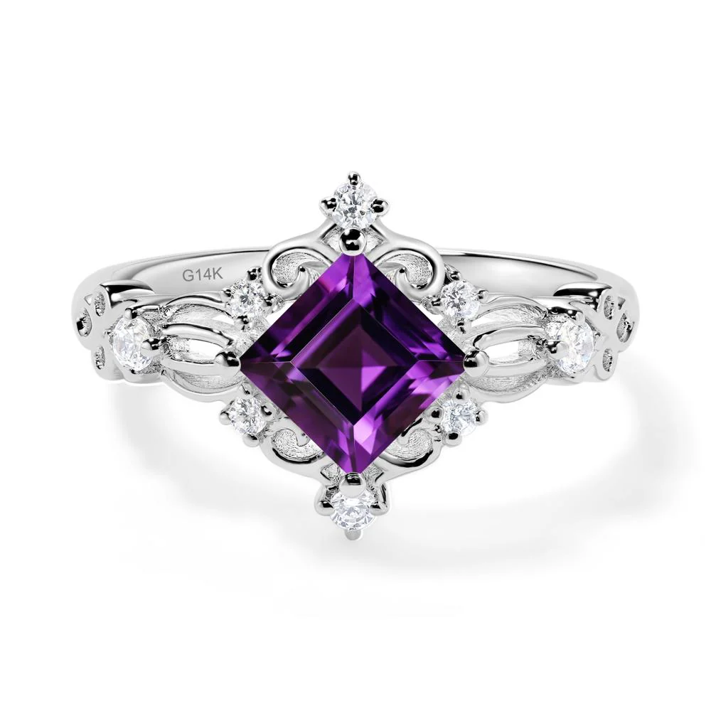 Amethyst Art Deco Ring - Image 3