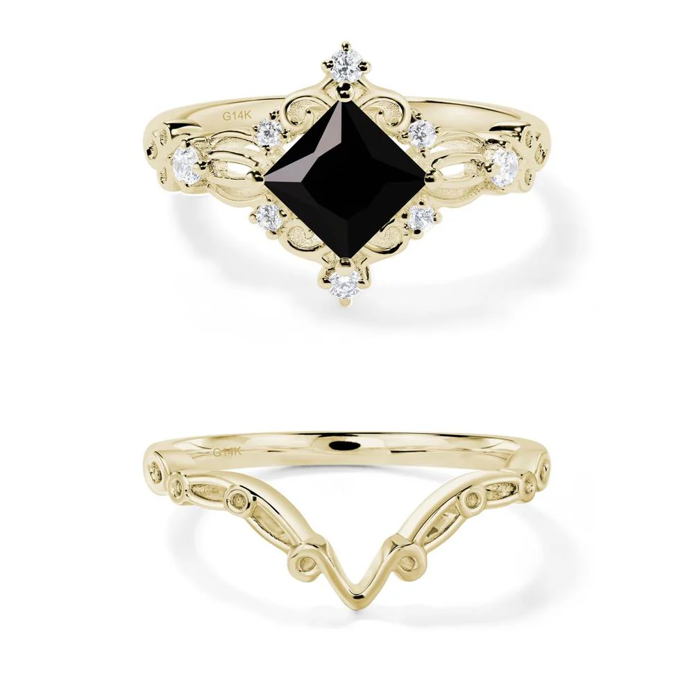 Starry Night Black Spinel Ring - Image 15