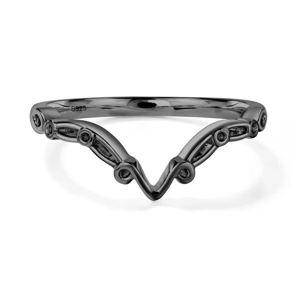 Starry Night Black Spinel Ring - Image 18