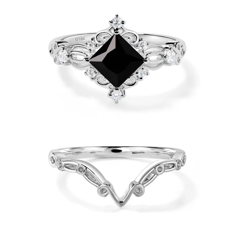 Starry Night Black Spinel Ring - Image 19