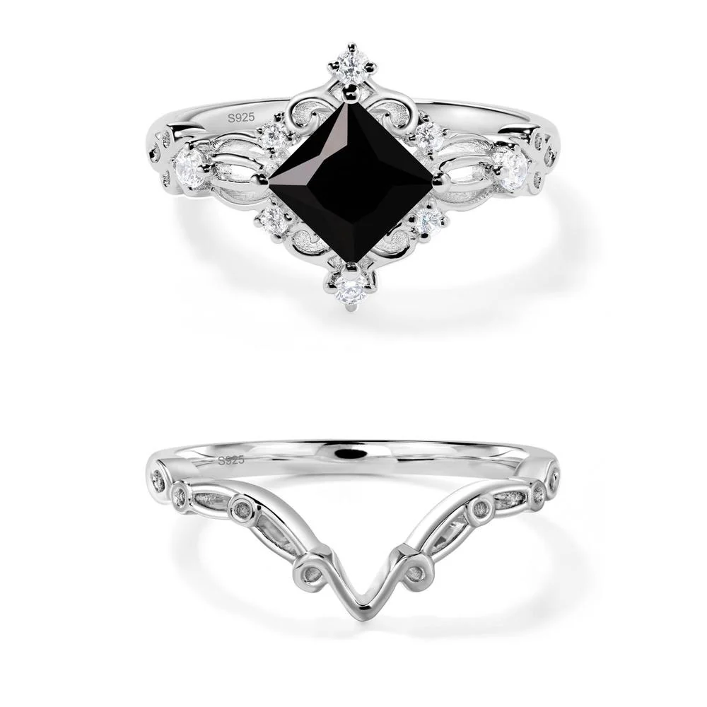 Starry Night Black Spinel Ring - Image 23