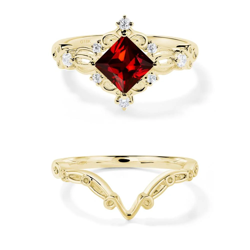 Garnet Sparkle Ring - Image 19