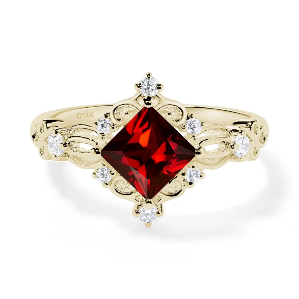 Garnet Sparkle Ring - Image 3